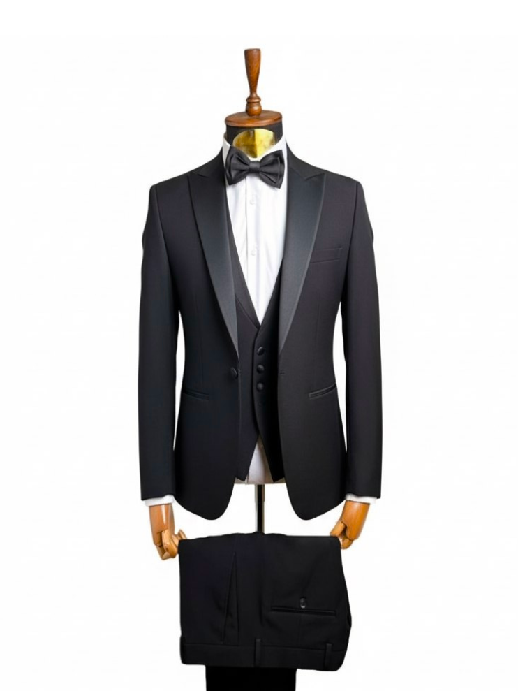 Смокинг MAZALTOVMAN 3-ка Черный премиум