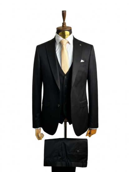 Костюм MAZALTOVMAN 3-ка Черный линейка премиум