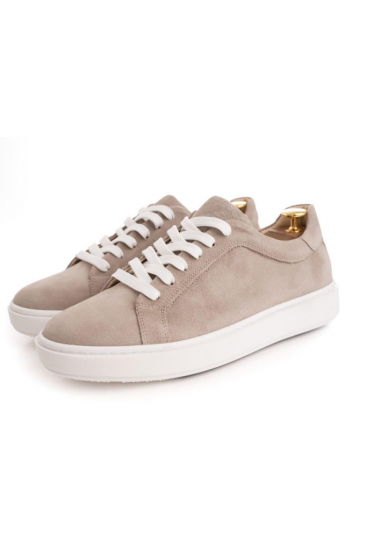 Кеды MAZALTOVMAN Бежевые из замши