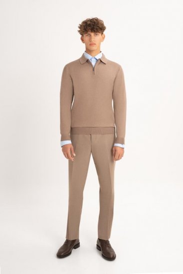 Поло ХЛФ Бежевое с замком