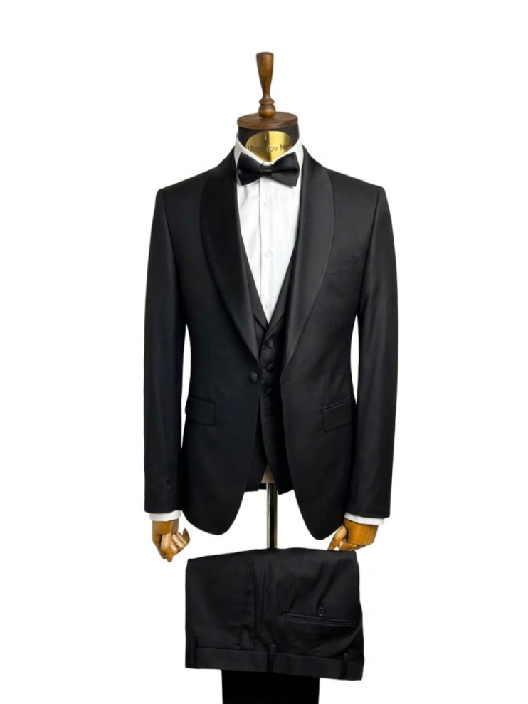 Смокинг MAZALTOVMAN 3-ка Премиум Черный