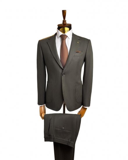 Костюм САК 2-ка Зеленый в полоску